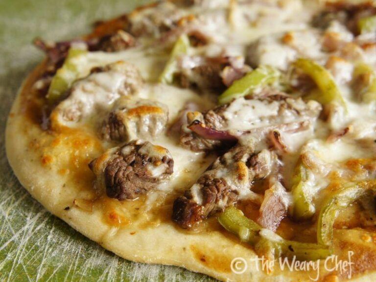 Philly Cheese Steak Pizza
